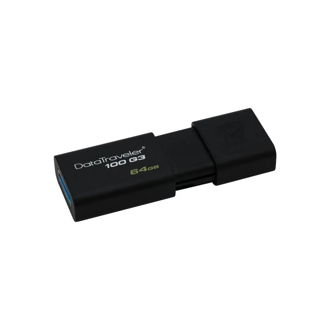 USB flash drive Kingston DataTraveler 100 G3 3.0 64Gb Black (DT100G3/64GB) - 4
