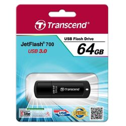 USB flash drive Transcend JetFlash 700 3.0 64Gb Black (TS64GJF700) Thumb