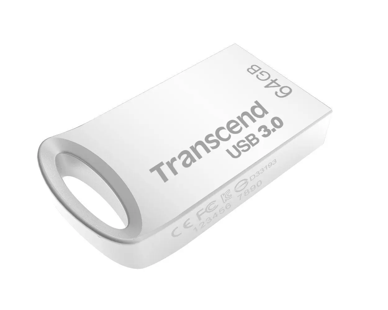 USB flash накопитель Transcend JetFlash 710 3.0 64Gb Silver (TS64GJF710S)