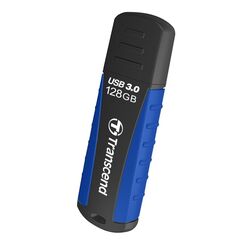 USB flash накопитель Transcend JetFlash 810 3.0 128Gb Black/Blue (TS128GJF810)