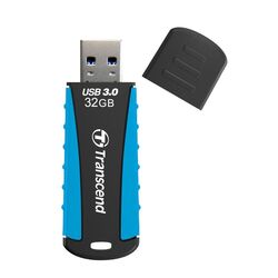 USB flash накопитель Transcend JetFlash 810 3.0 32Gb Black/Blue (TS32GJF810)