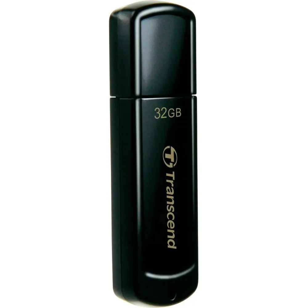 USB flash накопитель Transcend JetFlash 350 2.0 32Gb Black (TS32GJF350)