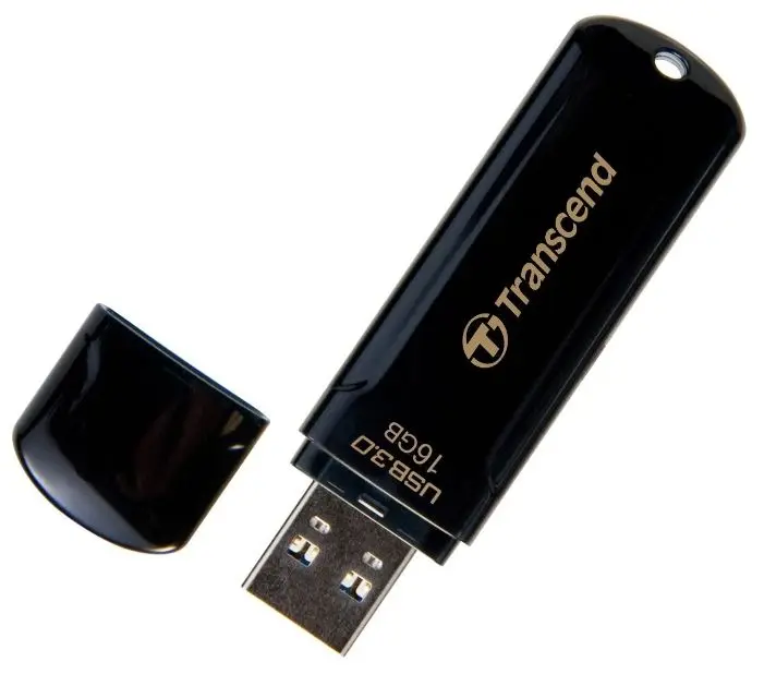 USB flash drive Transcend JetFlash 700 3.0 16Gb Black (TS16GJF700)