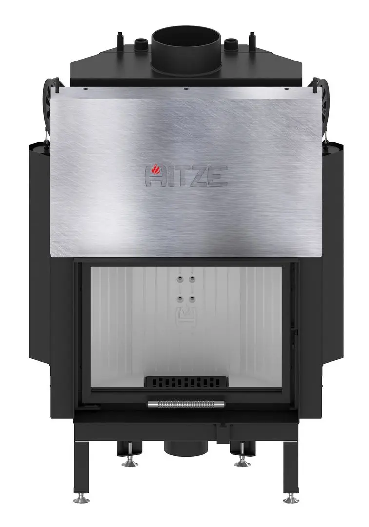 Каминная топка Hitze Albero Aquasystem ALAQS59X43.G (Black/Silver)