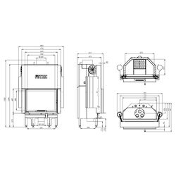 Каминная топка Hitze Albero Aquasystem ALAQS59X43.G (Black/Silver) Thumb