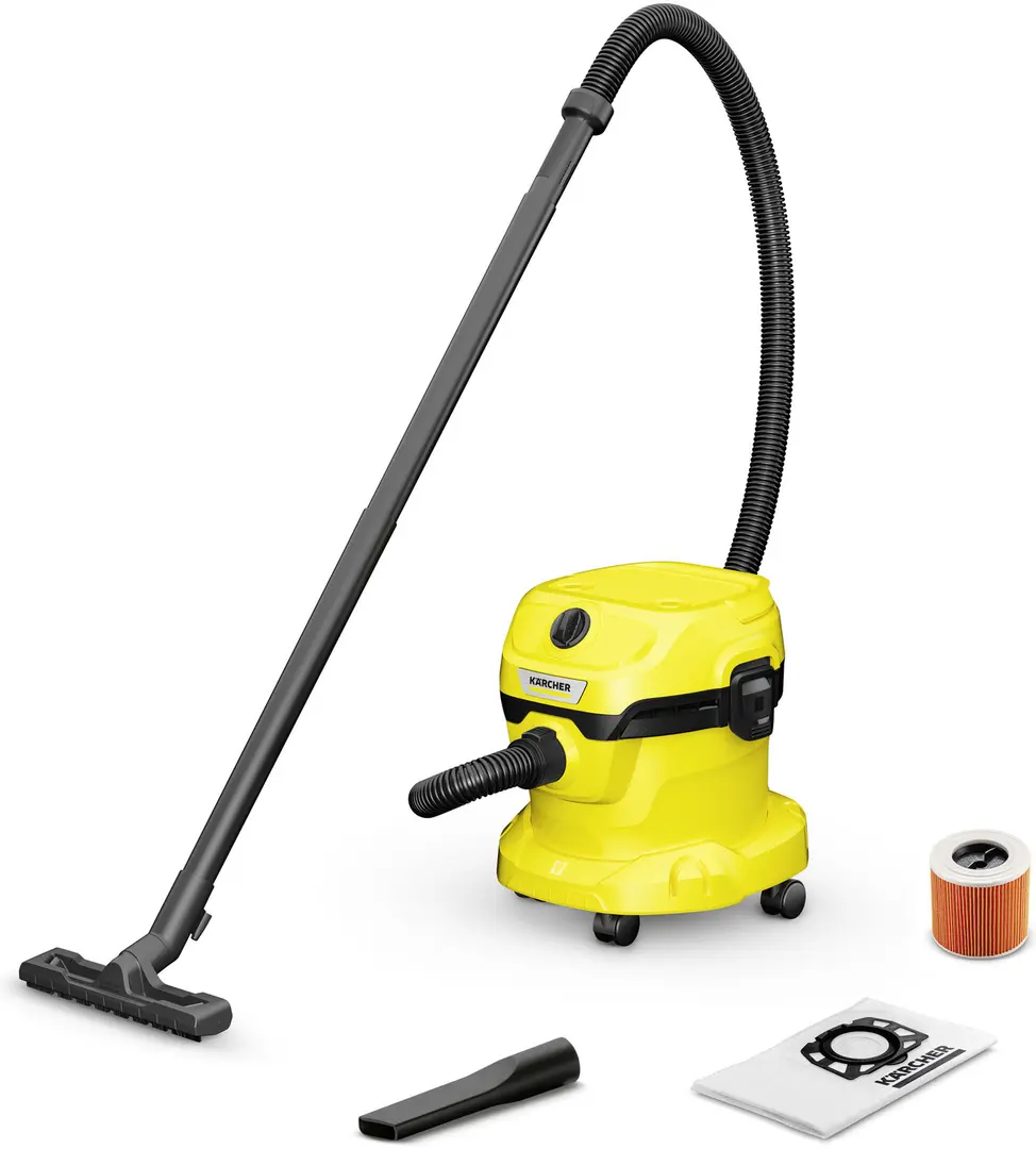 Aspirator industrial Karcher WD 2 PLUS V-12/4/18/C (Yellow)