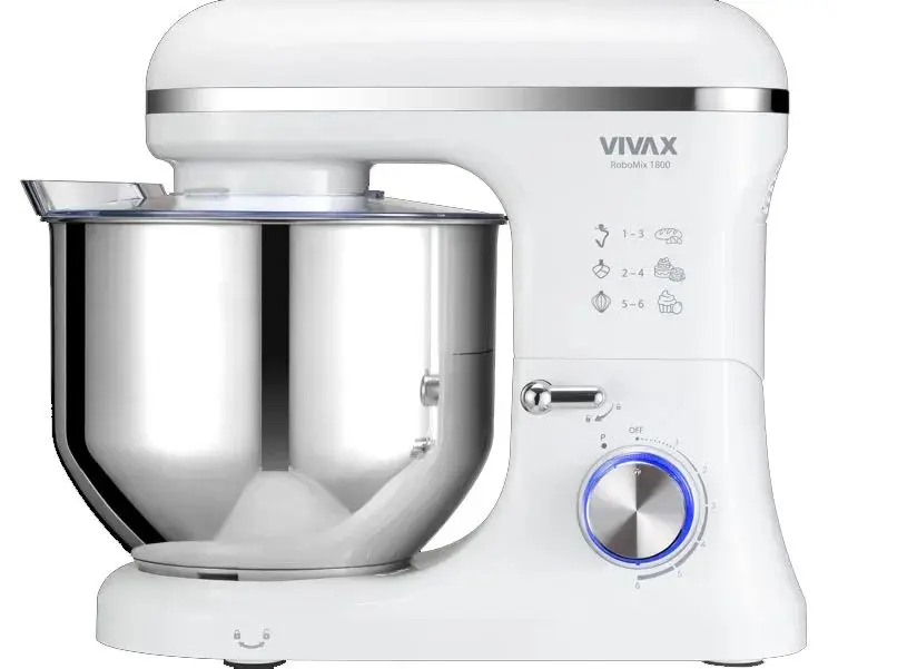 Планетарный миксер Vivax RM-71800WH (White)