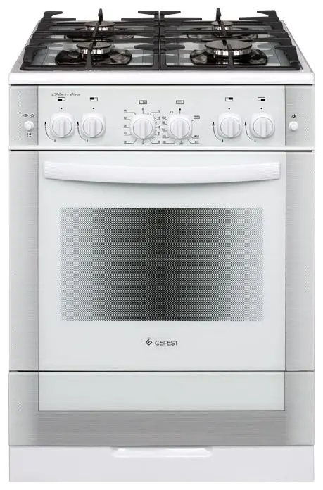 Газовая кухонная плита Gefest 6500-02 0042 White (6500-02 D3)