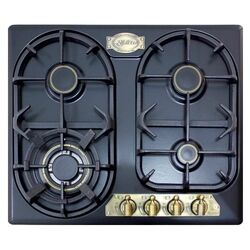 Plita incorporabila de gatit  pe gaz  Kaiser KG 6325 EmTurbo (Black)