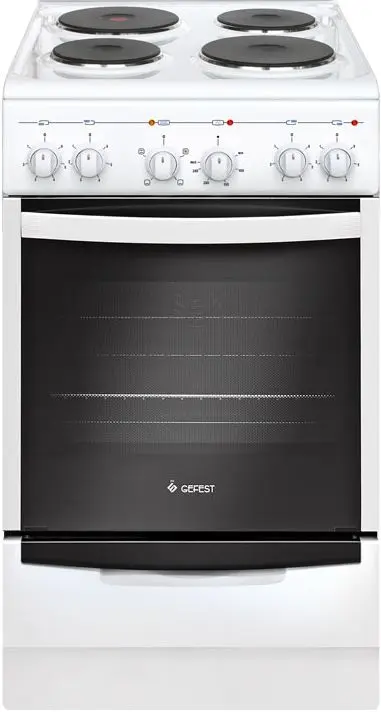 Электрическая кухонная плита Gefest 5140-01 White (5140-01 0035)