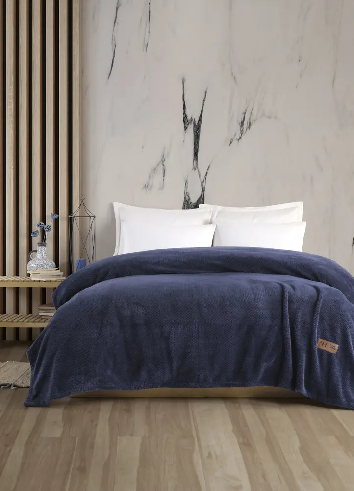 Cuvertura New Home Battaniye 200x220 (Blue)