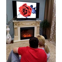 Каминокомплект Marmaris с очагом Mirabela Thumb