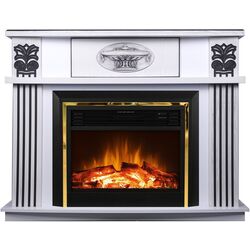 Каминокомплект Rim с очагом Richi (White) Thumb