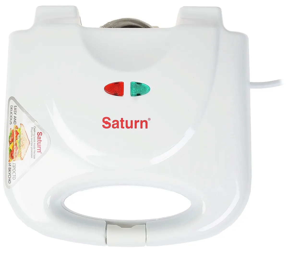 Сэндвичница Saturn ST-EC1082 (White)
