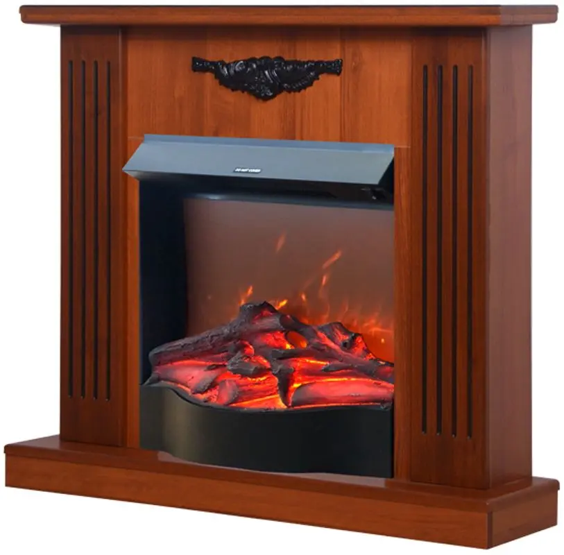 Semineu Smile cu focar Corsica (Brown)