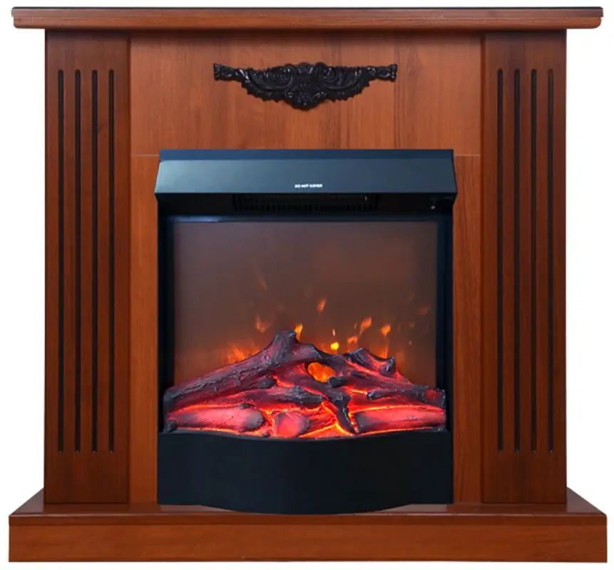 Semineu Smile cu focar Corsica (Brown)