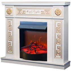 Semineu Versailles Gold cu focar Corsica