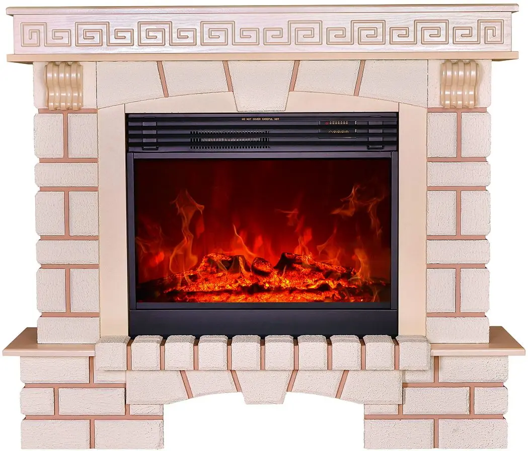 Каминокомплект Nazarii с очагом Mirabela (Jasmine)