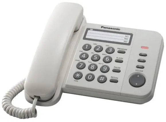Телефон Panasonic KX-TS2352UAW (White)