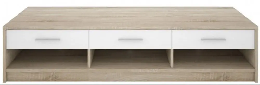 Tumba pentru TV Nepo RTV3S N (Sonoma Oak/Nymphea Alba)