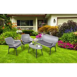 Комплект садовой мебели Bica Luxor Lounge (Gray/Graphite) Thumb