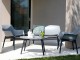 Set mobilier de gradina Bica Luxor Lounge (Gray/Graphite)