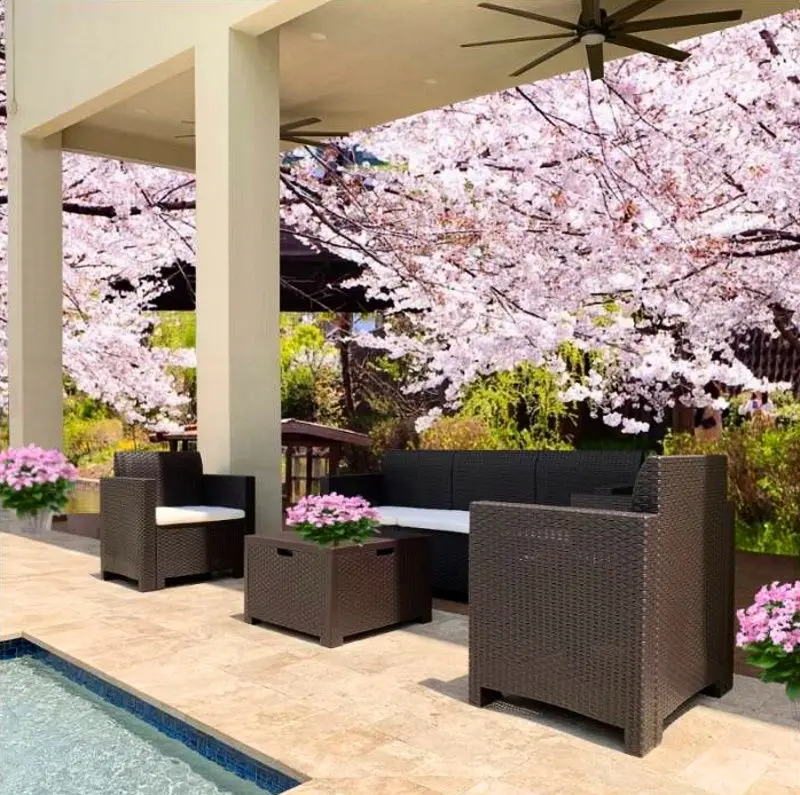 Комплект садовой мебели Bica Nebraska 3 (Brown)