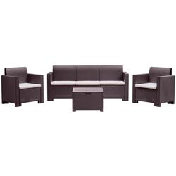 Комплект садовой мебели Bica Nebraska 3 (Brown) Thumb