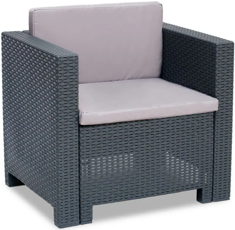 Set mobilier de gradina Bica Colorado 2 (Graphite)