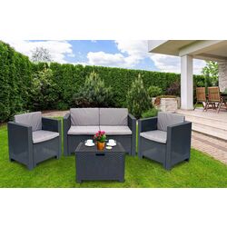 Set mobilier de gradina Bica Colorado 2 (Graphite) Thumb