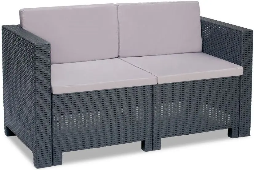 Set mobilier de gradina Bica Colorado 2 (Graphite)