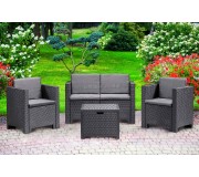 Set mobilier de gradina Bica Colorado 2 (Graphite)