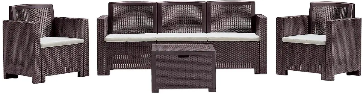 Set mobilier de gradina Bica Alabama 3 (Brown)