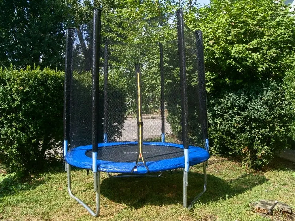 Trambulina cu plasa de protectie Sportmann SM3007 (Black/Blue)