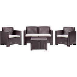 Set mobilier de gradina Bica Alabama 2 (Brown) Thumb