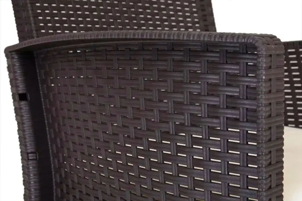 Set mobilier de gradina Bica Lido 2 Storage (Brown)