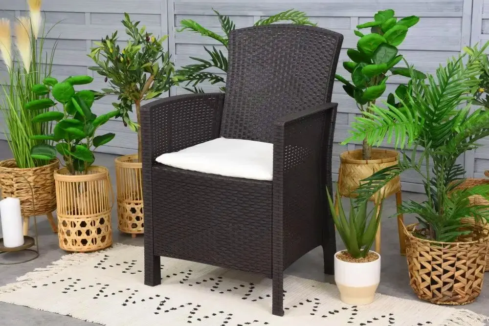 Set mobilier de gradina Bica Lido 2 Storage (Brown)