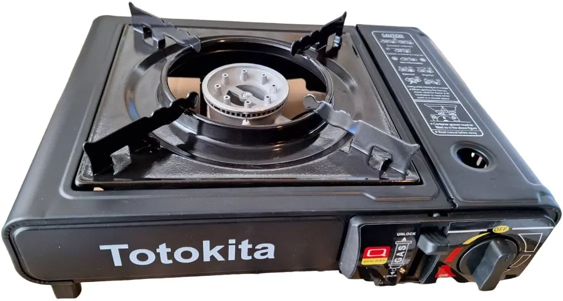 Aragaz portabil Totokita Camping 33x28cm Set (Black)