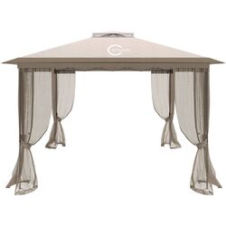 Pavilion de gradina Carruzzo Roma L33J (Beige) Thumb