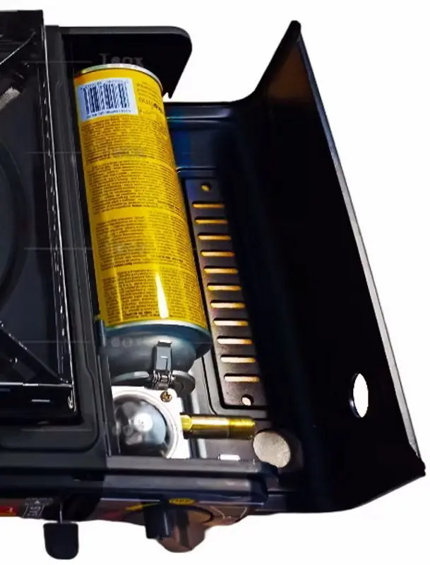 Aragaz portabil Totokita Camping 33x28cm Set (Black)