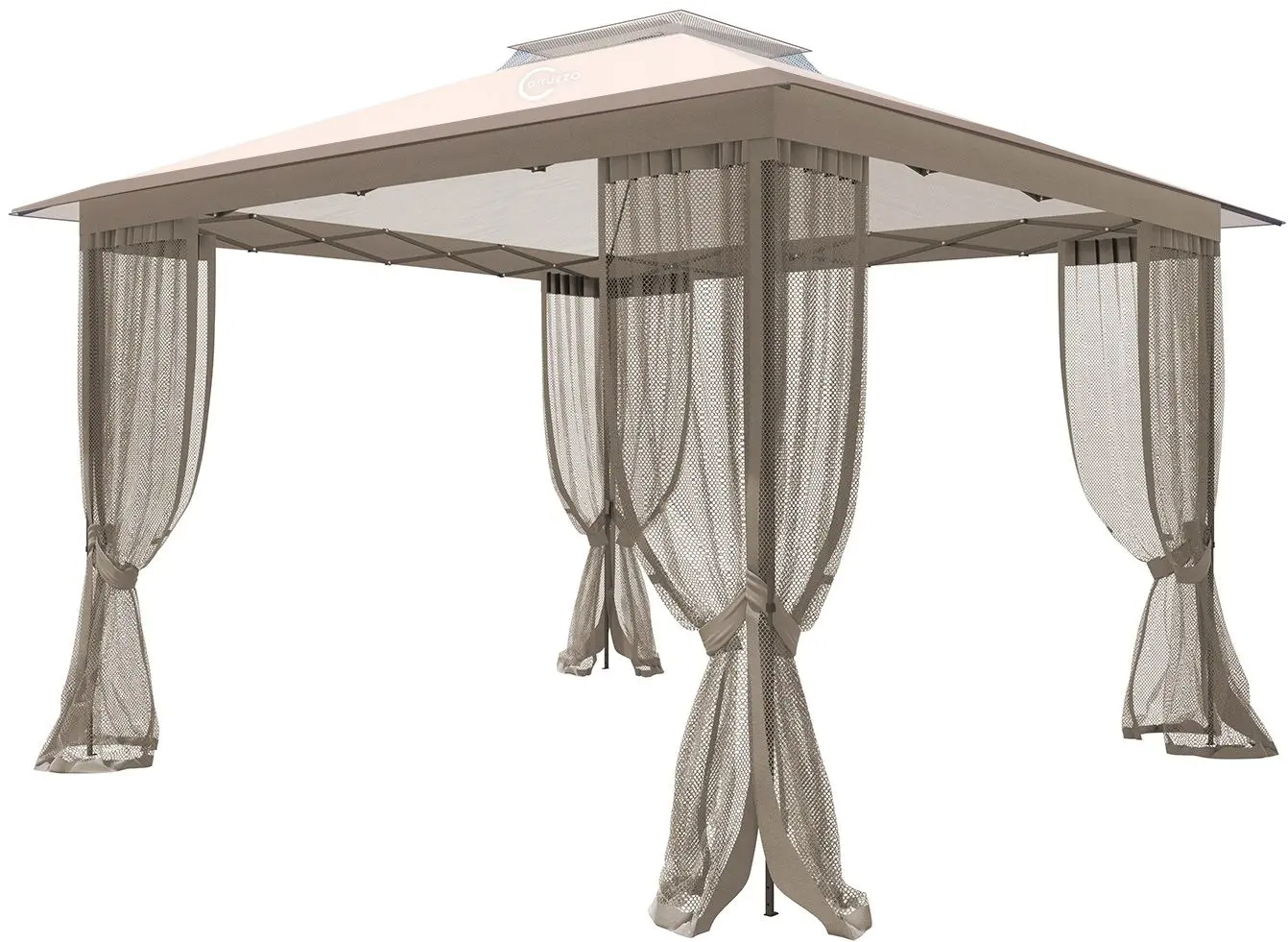 Pavilion de gradina Carruzzo Roma L33J (Beige)