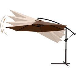 Umbrela de soare Procart UM002B 300cm (Brown) Thumb