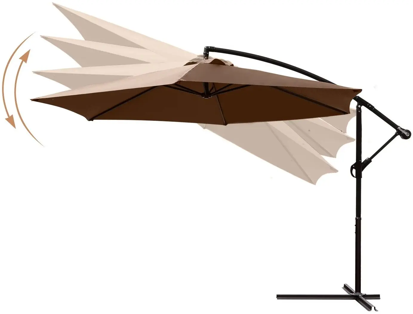 Umbrela de soare Procart UM002B 300cm (Brown)