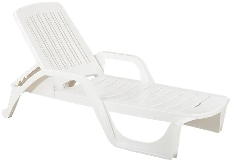 Sezlong Bica Zanzibar (White)