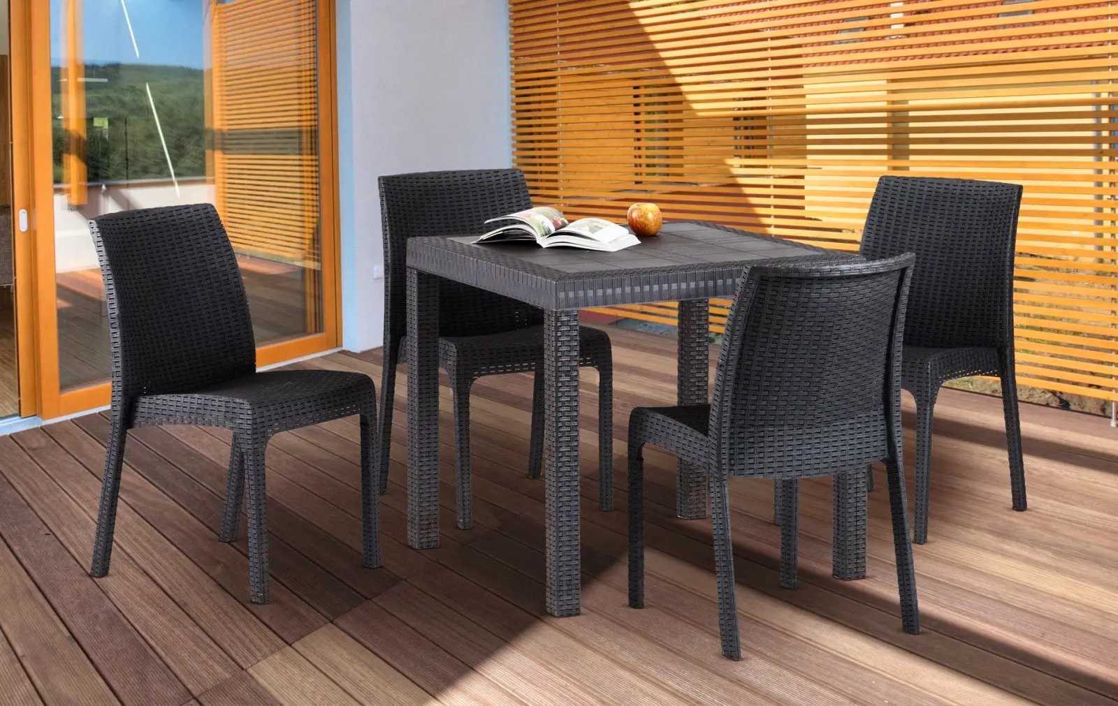 Стол Bica Dallas (Graphite)