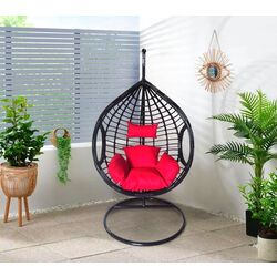 Кресло-кокон DeHome L24 (Black/Red)