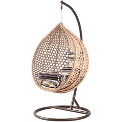 Fotoliu-cocon DeHome L32 (Yellow/Brown) Thumb