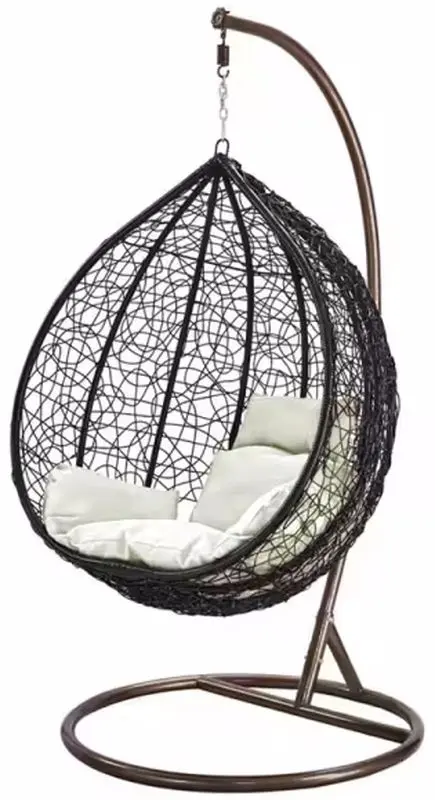 Fotoliu-cocon DeHome L70 (Black/Beige)