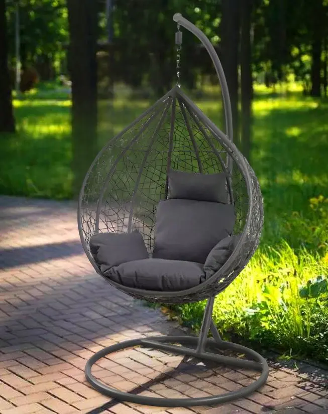 Fotoliu-cocon GardenLine FAT9719 S (Dark Grey)