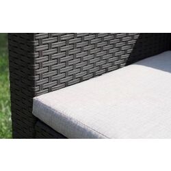 Set mobilier de gradina Bica Nebraska 2 (Graphite) Thumb